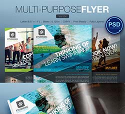 多用途宣传单（第四版）：Multipurpose Flyer Vol.04